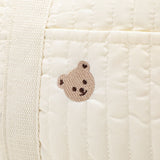 Hope Cove Baby Diaper Tote Bag, Embroidered, Stroller Storage