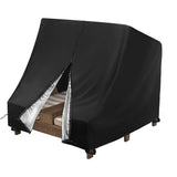 Waterproof Double Chaise Lounge Furniture Cover 34 x 37 x 34 Inch