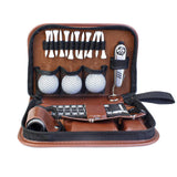 Golf Accessories Gift Set with Rangefinder and Leather Case, main view