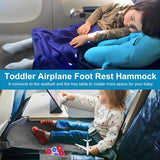Airplane bed installed between plane seats