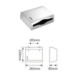 Screw fixings and installation hardware supplied with the dispenser