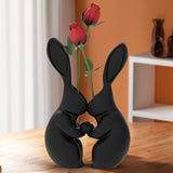Montefalco 3D Printed Bunny Vase, Black