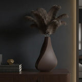 Bevagna 3D Printed Vase, Black