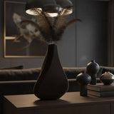 Bevagna 3D Printed Vase, Black