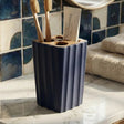 Carloforte white no drill shower caddy floating shelf, wall mounted