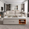 Mabel Sintered Stone Side Table, view 3