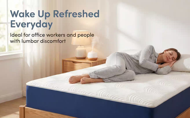 Gel memory foam pocket spring mattress, 25cm queen