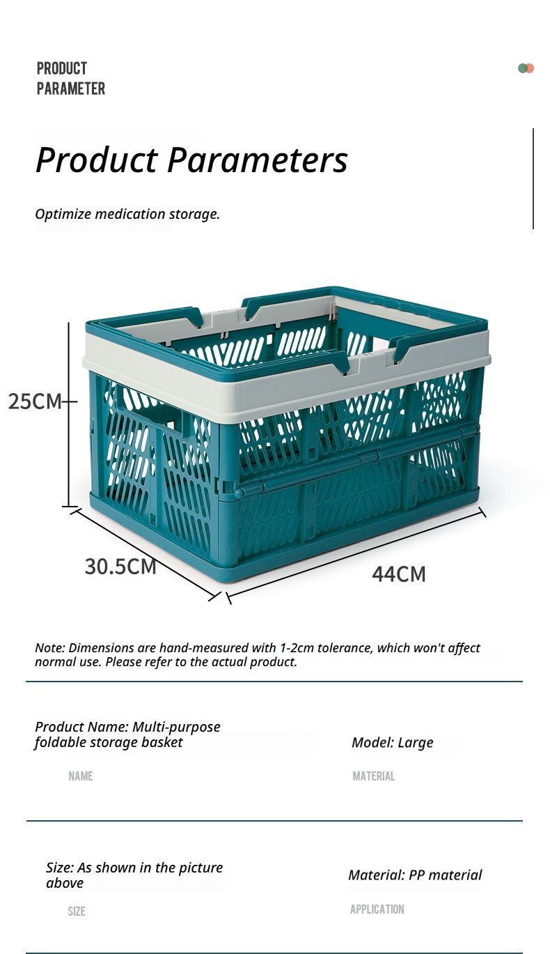 Eymet Foldable Picnic Basket, Ventilated, Brown with Beige