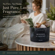 Crystal stone flameless aroma diffuser in Wild Starry Sky design