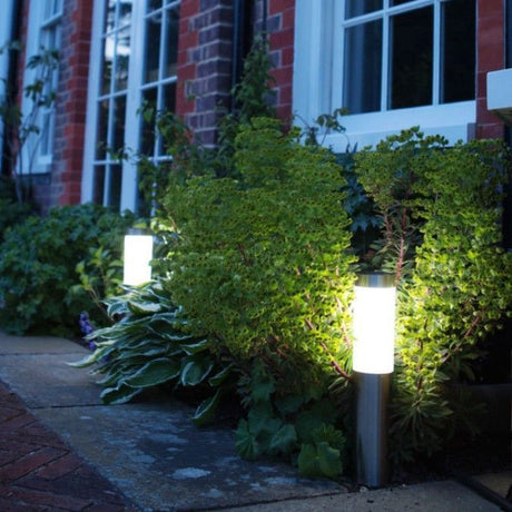 Stainless steel solar stake light dimensions