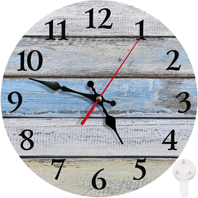 Wooden Silent Wall Clock No.14, 10 Inch