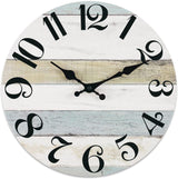Wooden Silent Wall Clock No.17, 10 Inch