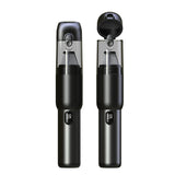 Lightweight cordless handheld vacuum with crevice nozzle and hose