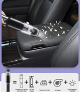 Nuremberg Handheld Cordless Vacuum, 3 in 1, 20000Pa Suction