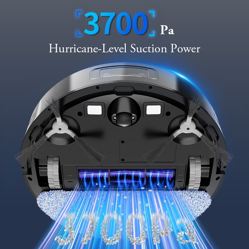 Leipzig Robot Vacuum and Mop, 3 in 1, 3500Pa, LDS Navigation, App Control