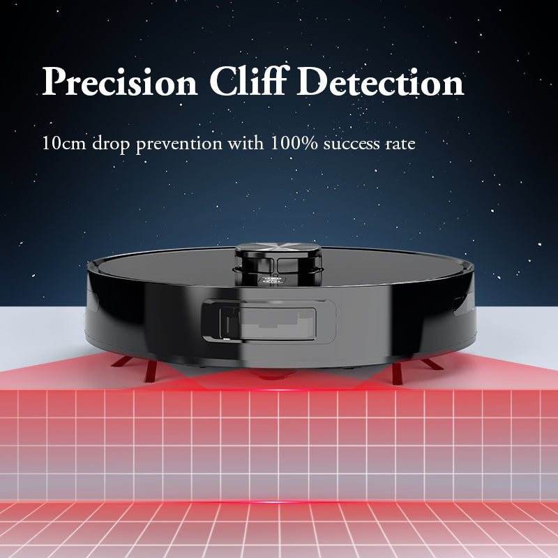 Leipzig Robot Vacuum and Mop, 3 in 1, 3500Pa, LDS Navigation, App Control