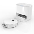 Robot vacuum and mop with self cleaning station and water tanks