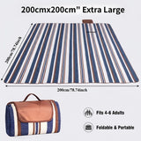 Keswick Waterproof Picnic Mat, Extra Large 200x200cm