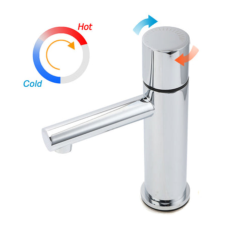 Polished Chrome Basin Mixer Tap