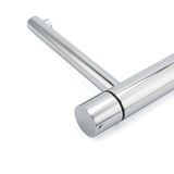 Tall Round Basin Mixer Tap in Polished Chrome