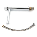 Tall Round Basin Mixer Tap in Polished Chrome