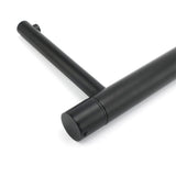 Matt Black Round Tall Basin Mixer Tap