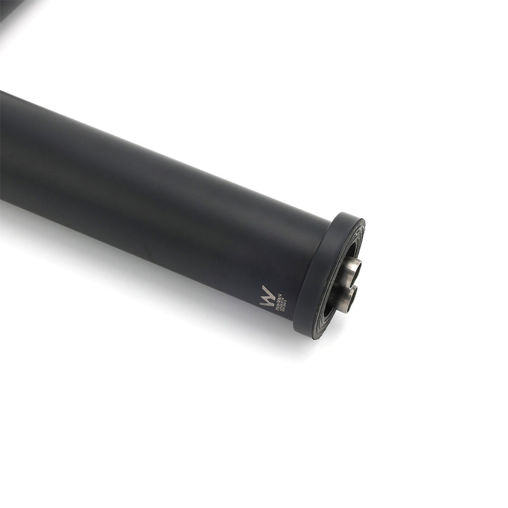 Matt Black Round Tall Basin Mixer Tap