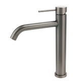 Tall Basin Mixer Tap, Gunmetal Grey