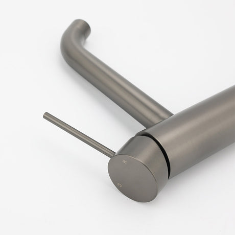 Tall Basin Mixer Tap, Gunmetal Grey
