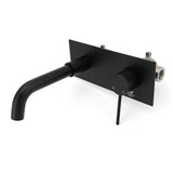 Matt Black Round Basin Mixer Tap
