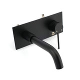 Matt Black Round Basin Mixer Tap