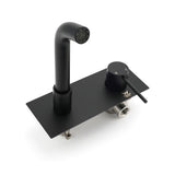 Matt Black Round Basin Mixer Tap