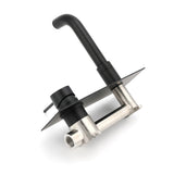 Matt Black Round Basin Mixer Tap