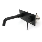 Matt Black Round Basin Mixer Tap