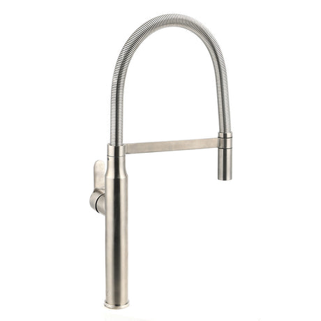 Pull Out Kitchen Mixer Tap, 360 Degree Swivel, Brushed Nickel
