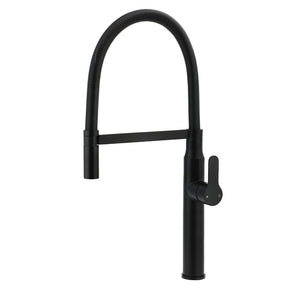 Pull Out Kitchen Mixer Tap, 360 Degree Swivel, Matte Black