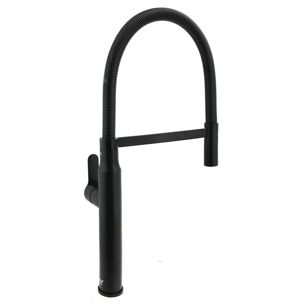 Pull Out Kitchen Mixer Tap, 360 Degree Swivel, Matte Black