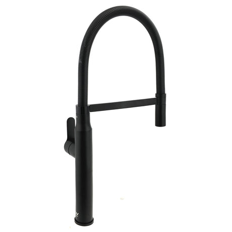 Pull Out Kitchen Mixer Tap, 360 Degree Swivel, Matte Black