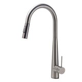 Pull Out Kitchen Mixer Tap with Two Spray Modes, Gun Metal