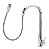 Chrome Pull Out Kitchen Sink Mixer Tap