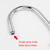 Chrome Pull Out Kitchen Sink Mixer Tap