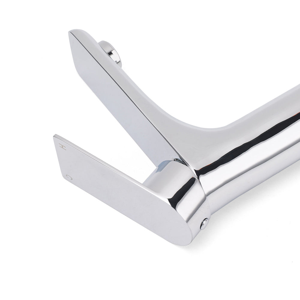 Polished Chrome Round Basin Mixer Tap
