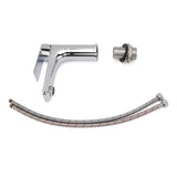 Polished Chrome Round Basin Mixer Tap
