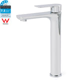 Chrome Round Tall Basin Mixer Tap image 1