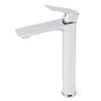 Chrome Round Tall Basin Mixer Tap image 2