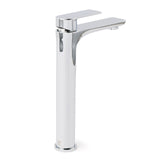 Chrome Round Tall Basin Mixer Tap image 4