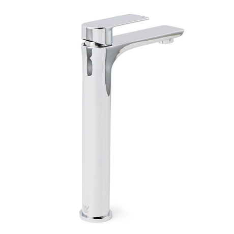 Chrome Round Tall Basin Mixer Tap image 4