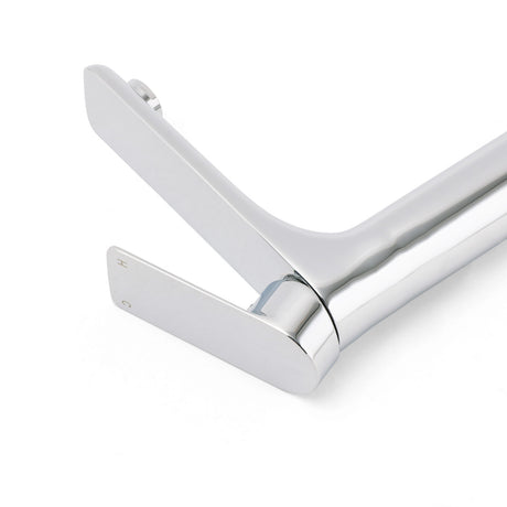 Chrome Round Tall Basin Mixer Tap image 5