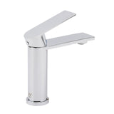 Chrome Square Short Basin Mixer Tap image 3