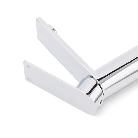 Chrome Square Short Basin Mixer Tap image 5